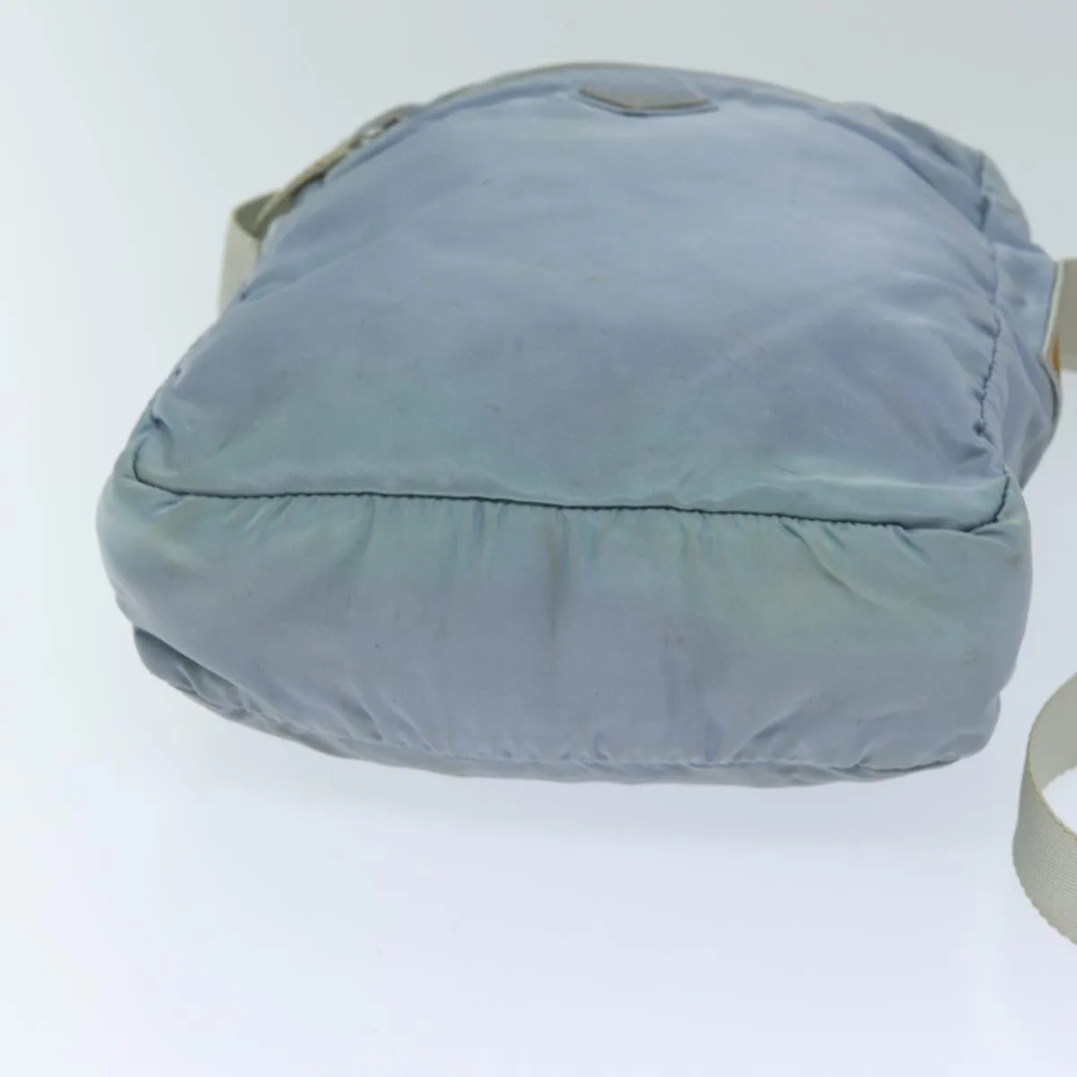Trendy Inspired Prada Shoulder Bag Nylon Light Blue Auth 73872
