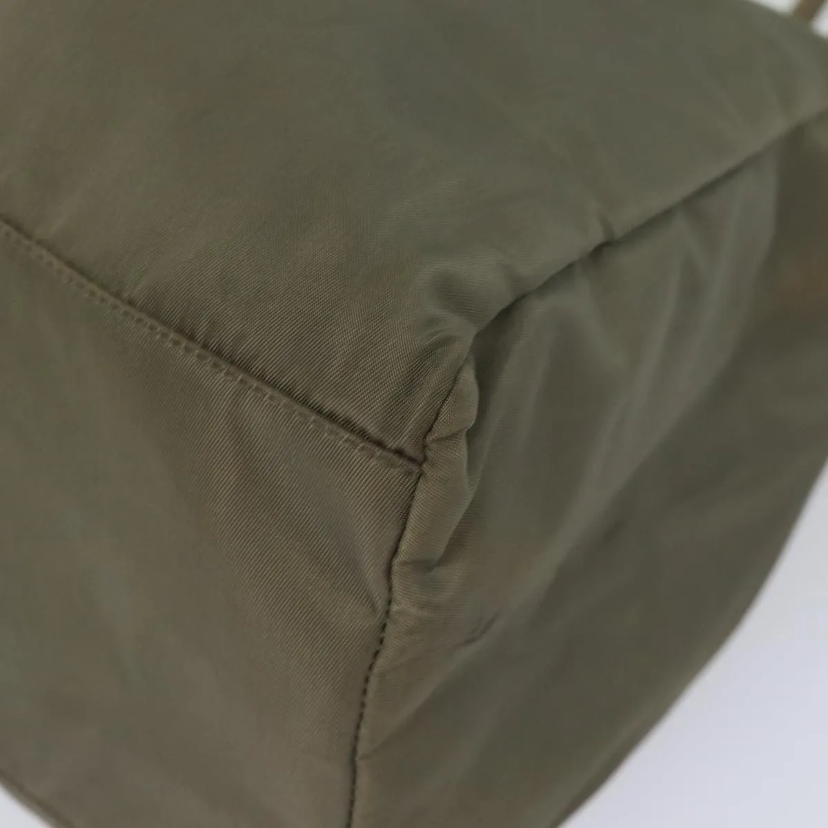 Trendy Inspired Prada Tote Bag Nylon Brown Auth 78262