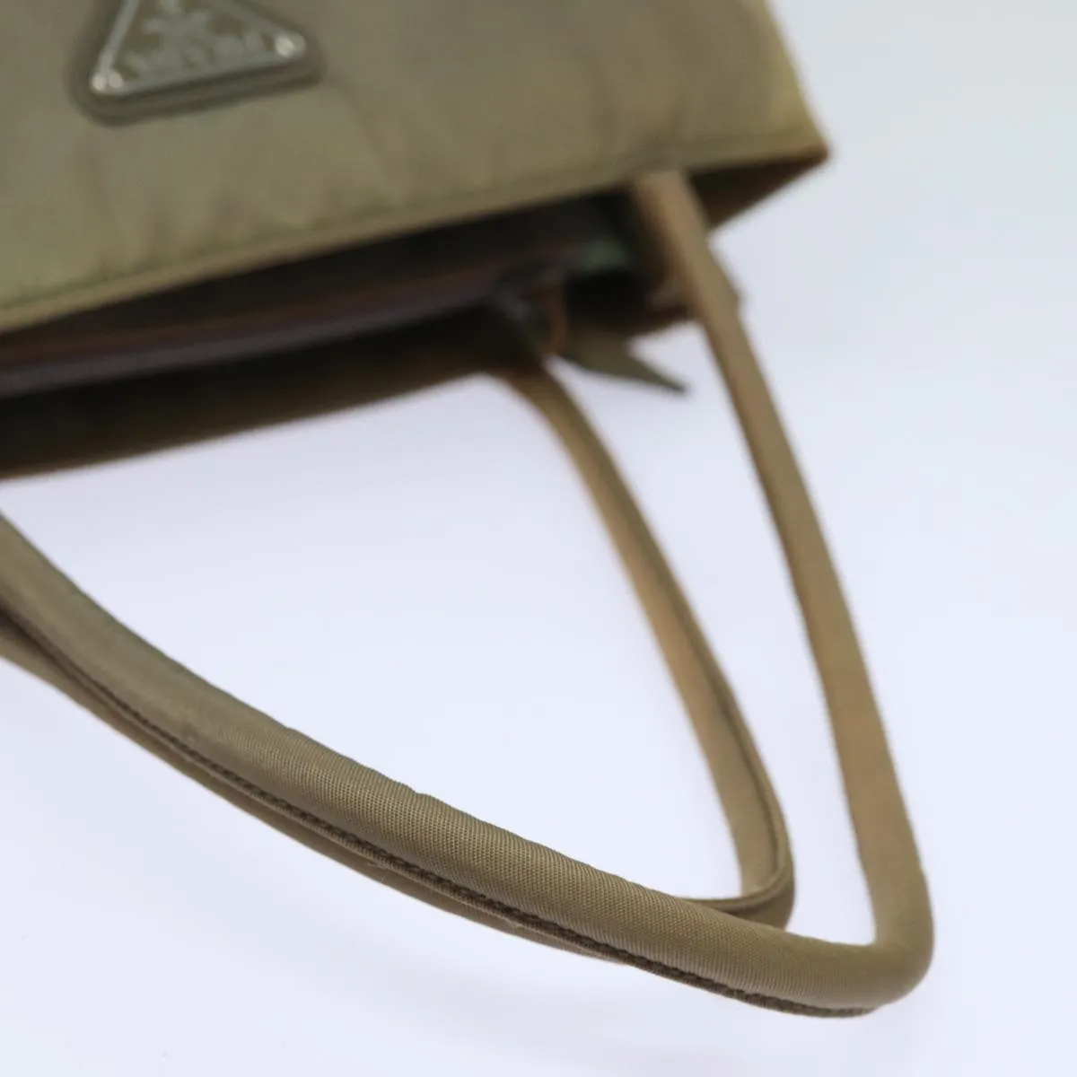 Trendy Inspired Prada Tote Bag Nylon Brown Auth 78262