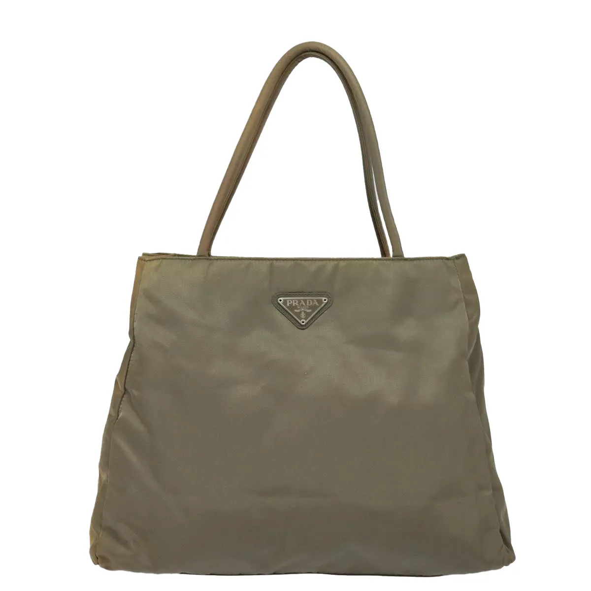 Trendy Inspired Prada Tote Bag Nylon Brown Auth 78262