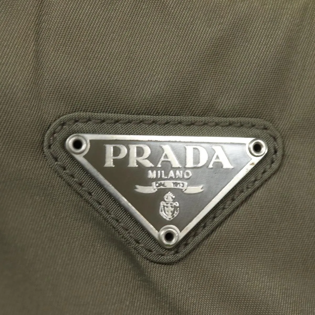 Trendy Inspired Prada Tote Bag Nylon Brown Auth 78262