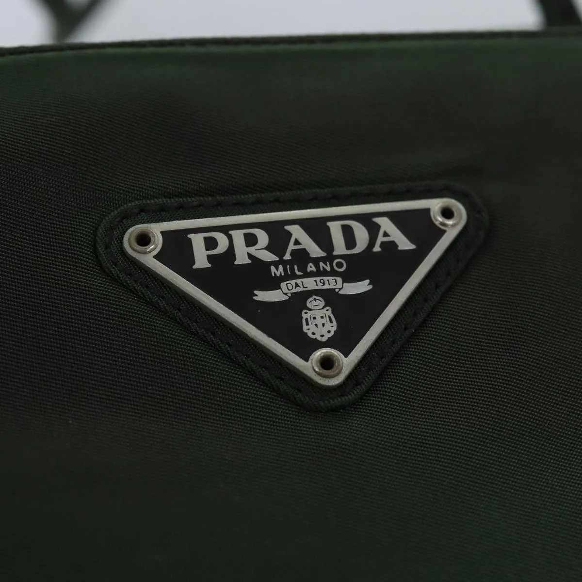 Trendy Inspired Prada Tote Bag Nylon Khaki Auth 73455