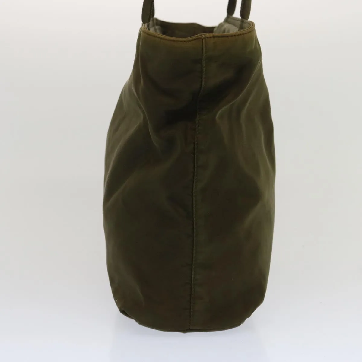 Trendy Inspired Prada Tote Bag Nylon Khaki Auth Ar11453b
