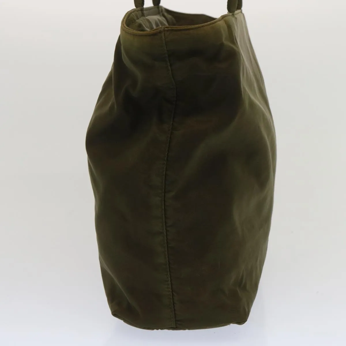 Trendy Inspired Prada Tote Bag Nylon Khaki Auth Ar11453b
