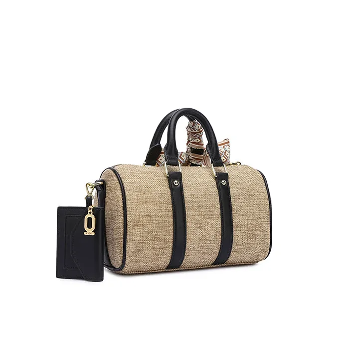 Trendy Textile Crossbody Bag BD 154