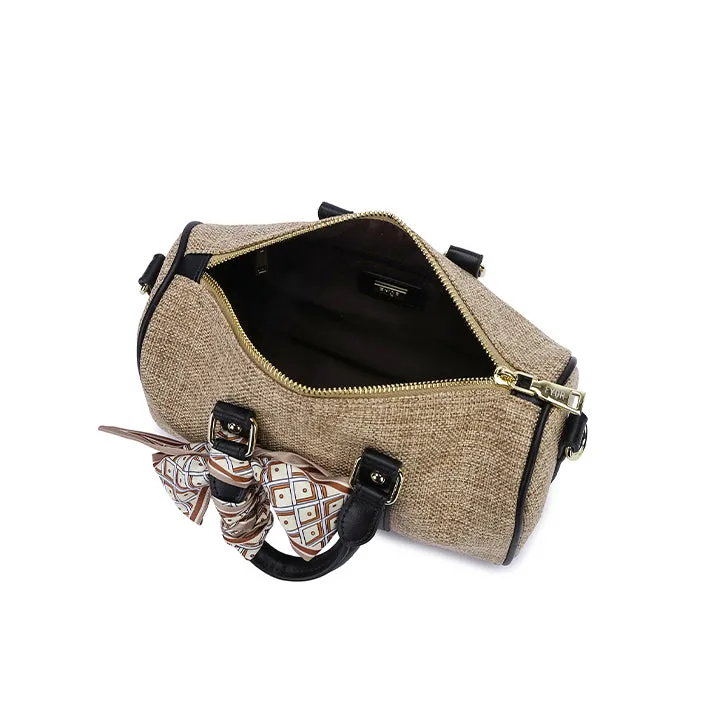 Trendy Textile Crossbody Bag BD 154