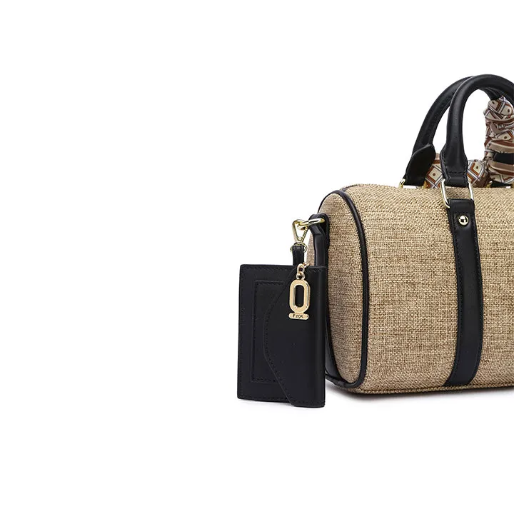 Trendy Textile Crossbody Bag BD 154