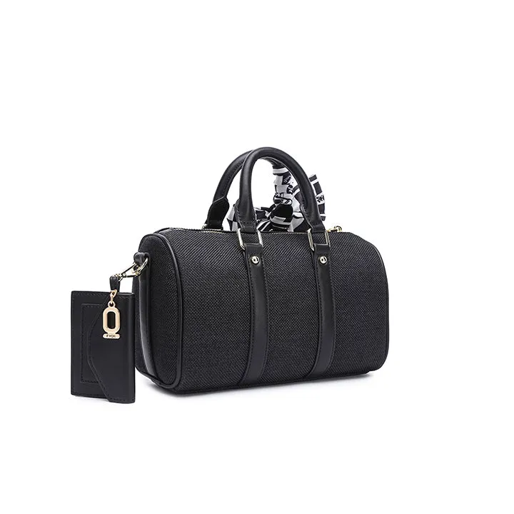Trendy Textile Crossbody Bag BD 154