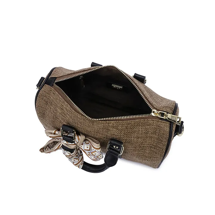 Trendy Textile Crossbody Bag BD 154