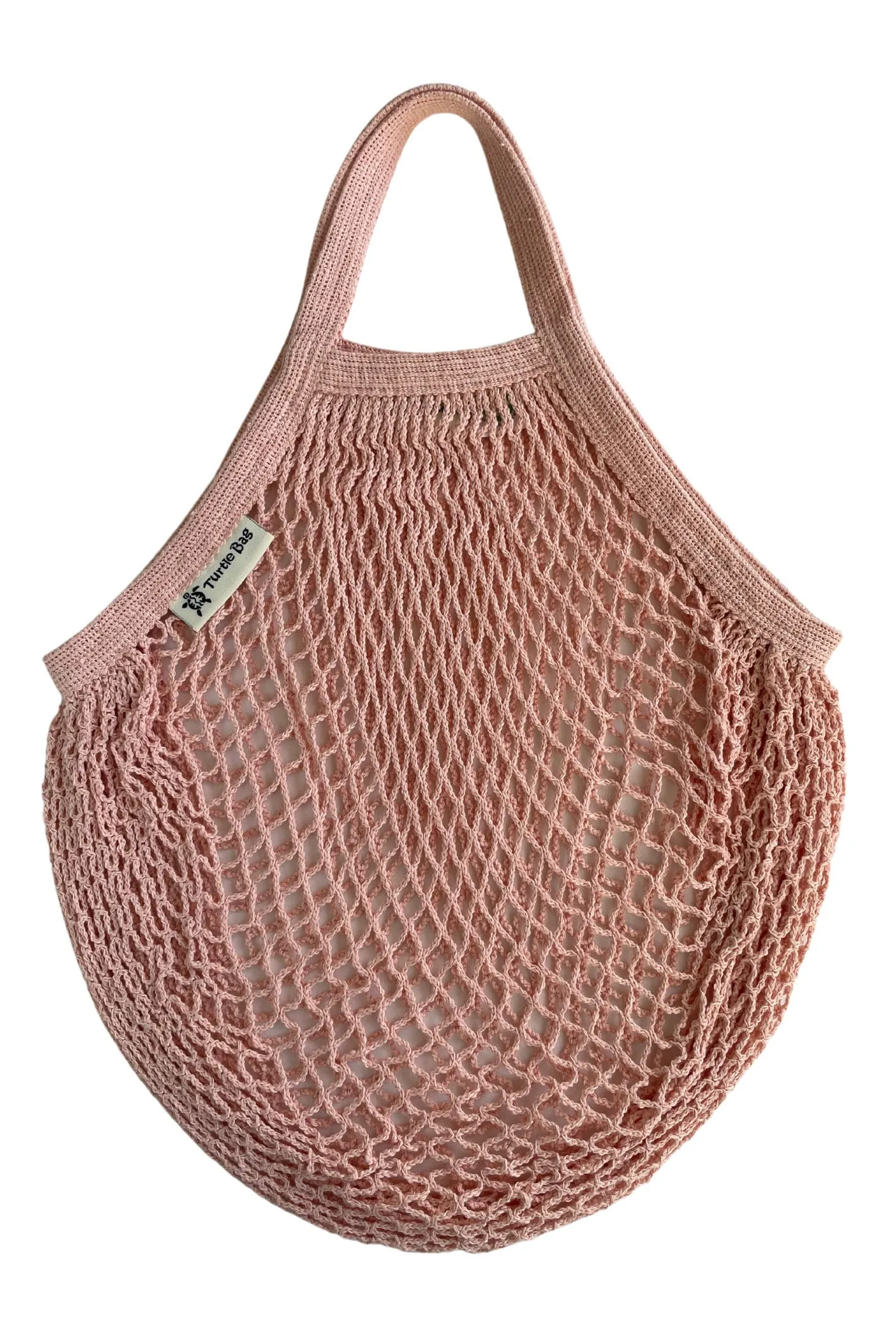 Turtle Bags Blush Short Handled String Shopping Bag