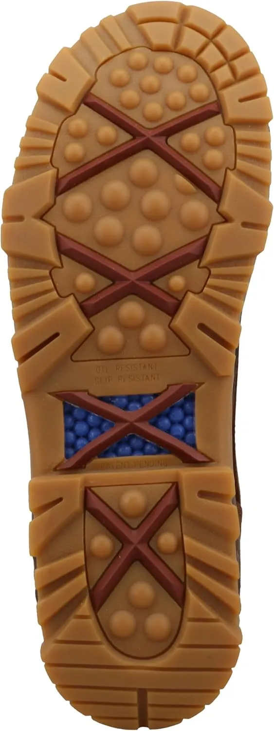Twisted X Men's 6" Work Boot, Moc Toe Nano Toe with CellStretch
