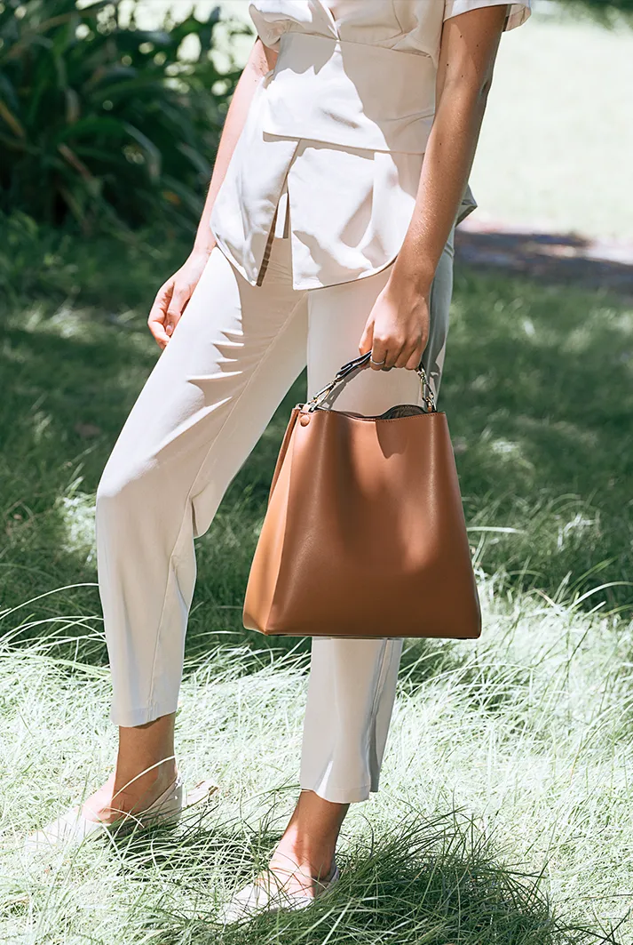 Two Toned Tote Bag