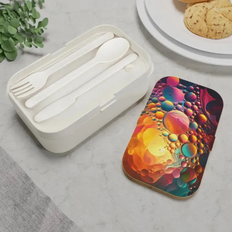 Vibrant Abstract Art Bento Lunch Box