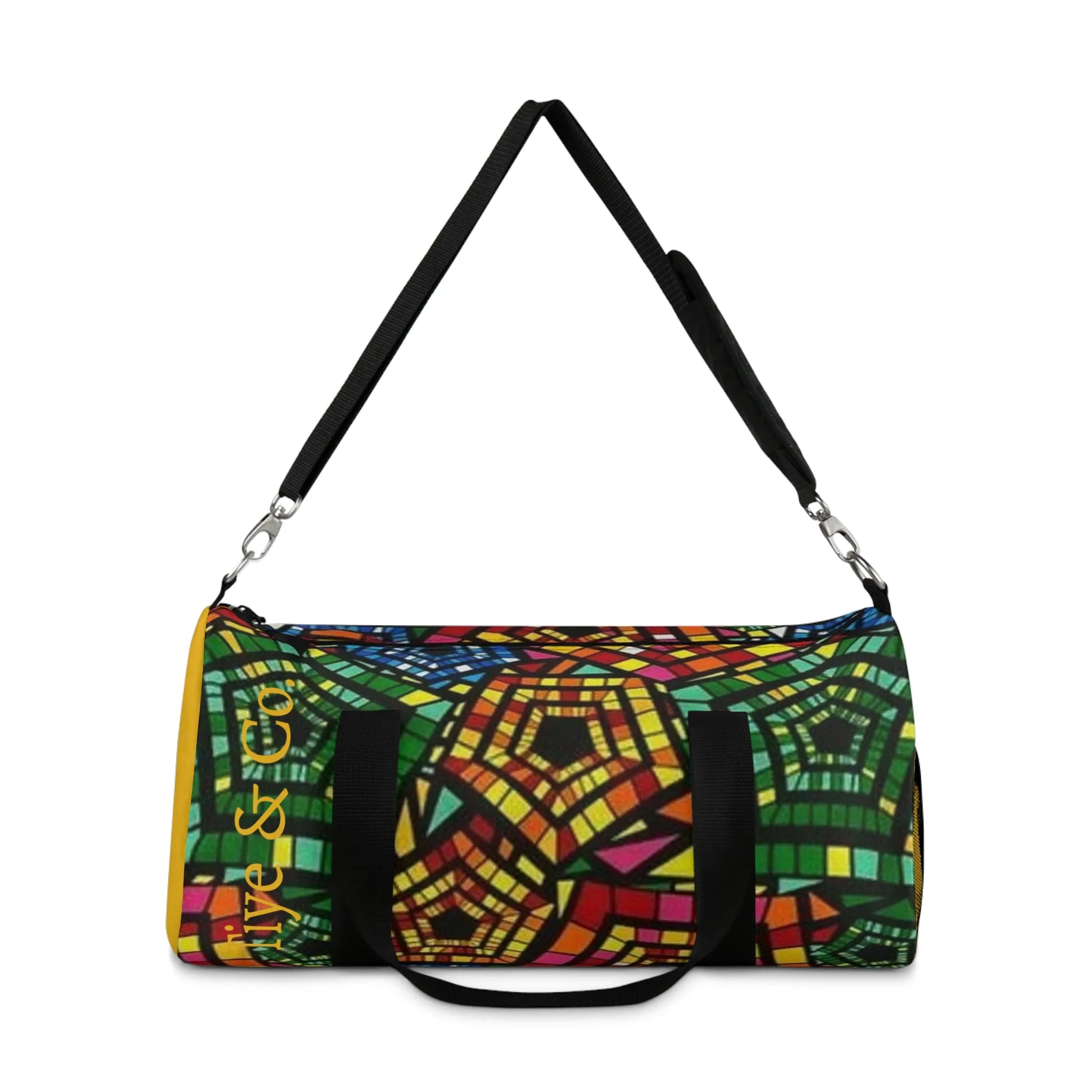 Vibrant Colors Ankara Duffel Bag